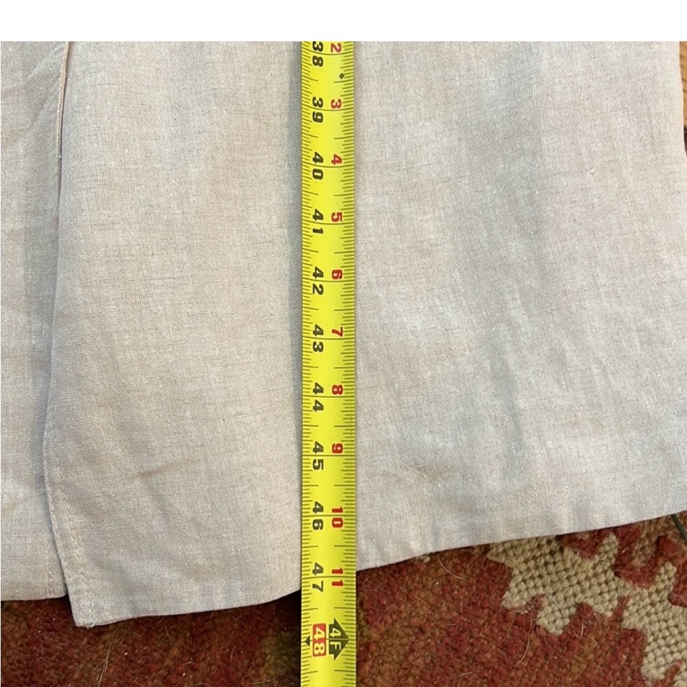 Massimo Dutti Light Beige trench coat wrap dress, NWT, S - Picture 12 of 12